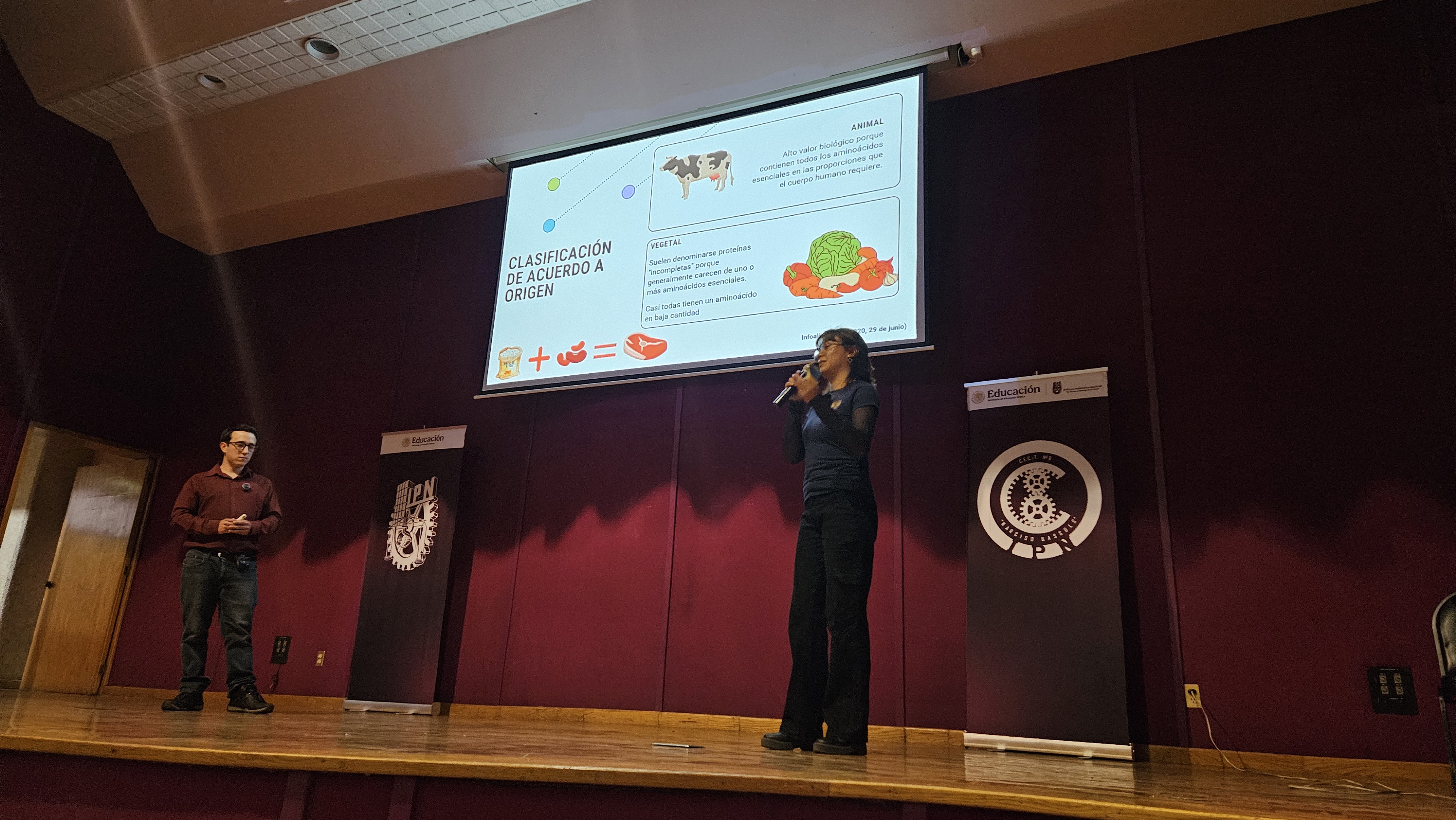 Ponencia CECyT 8 sobre proteínas